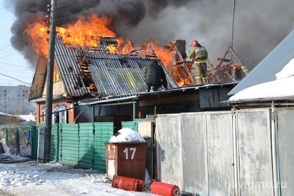 Возможно, недавний пожар в Бердске был самоподжогом