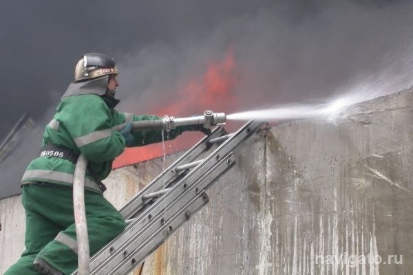 Пожар на улице Николаева