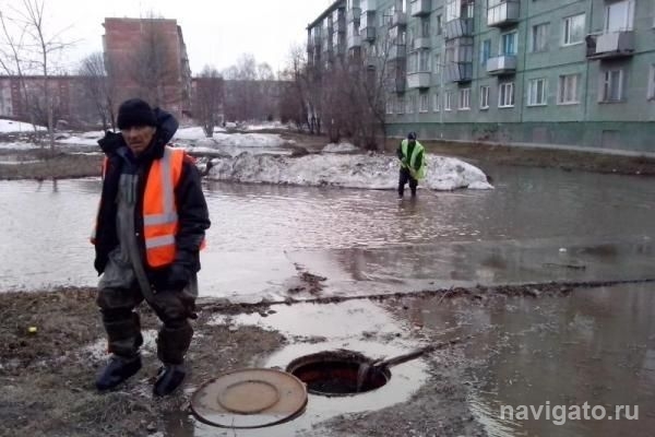 Бердск затопило