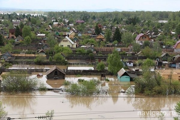 Дачи начнет подтапливать