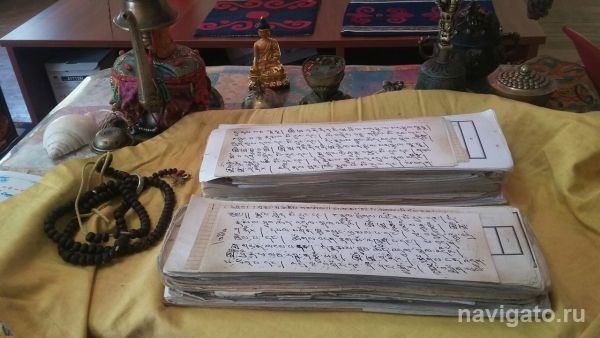 Буддийские ламы приехали в Нижнюю Ельцовку освятить храм
