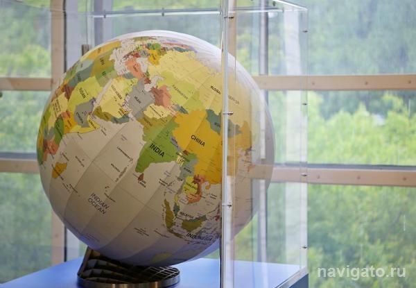 В университете создали глобус НГУ