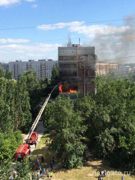 Пожар на Арбузова: подробности