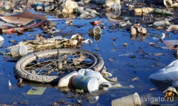 Дорожники высыпают строительный мусор в Бердь