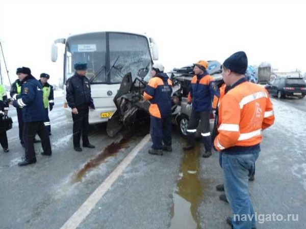 ДТП с пассажирским автобусом. Есть жертвы