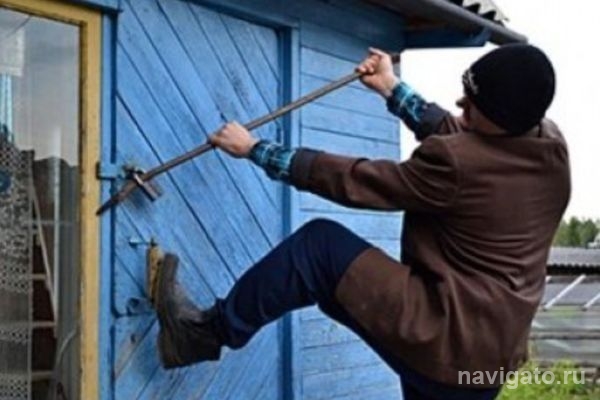 Пойман дачный вор