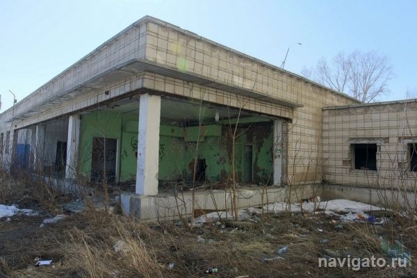 Детский спортивный центр появится на месте полуразрушенной столовой на ОбьГЭС