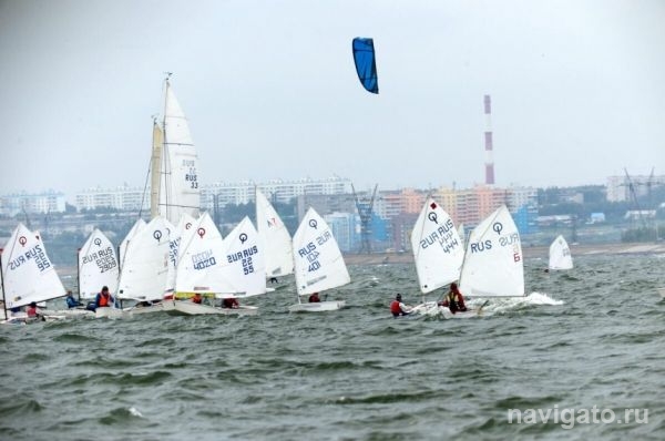 На Обском море прошли самые массовые в Сибири гонки яхт