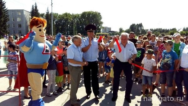В Бердске открыт детский автогородок