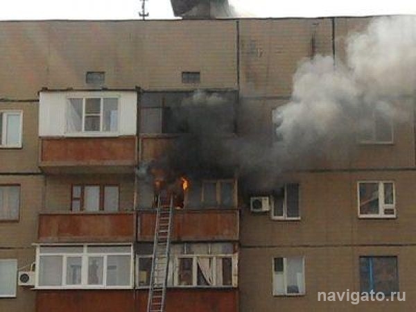 В жилом доме на Жемчужной горело межэтажное перекрытие