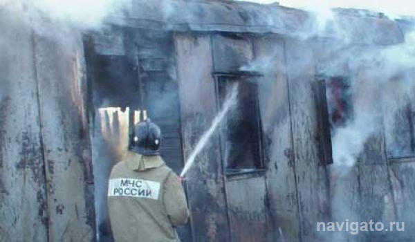 Пожар в СНТ 