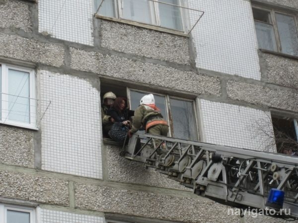 В Бердске пожарные спасли шесть человек