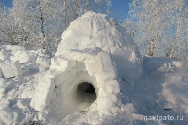 Эскимосские иглу построят на острове в Обском море