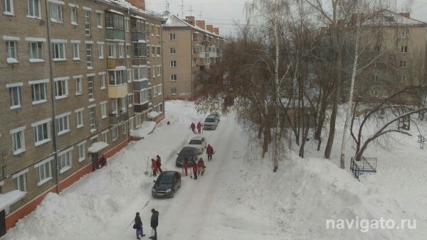 На ОбьГЭС зафиксировано нашествие дворников