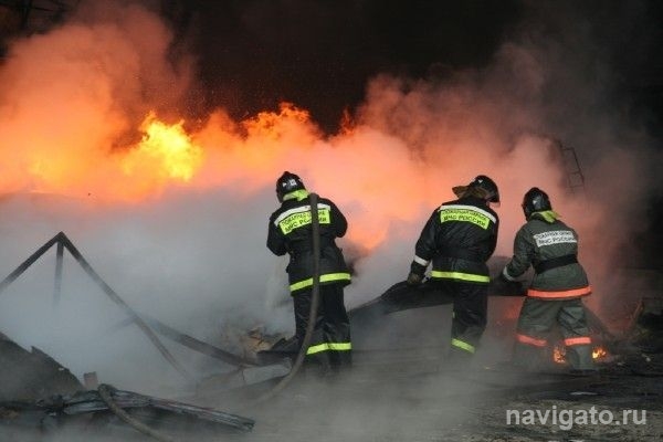 На Вишневой улице сгорел дом
