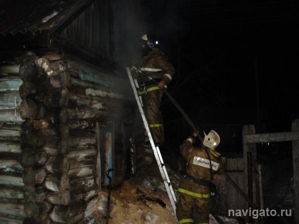 В Бердске произошел пожар в частном доме