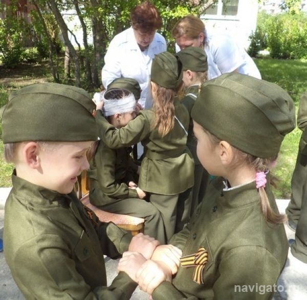 Сыграли садики в «Зарницу»