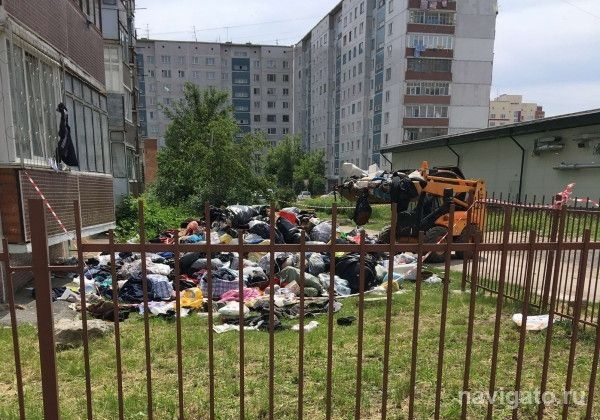 В Бердске очистили квартиру 