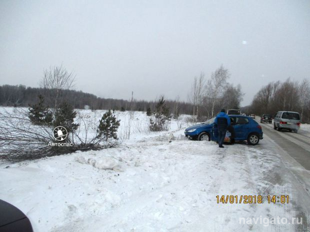 ДТП в Советском районе: решила обогнать и улетела в дерево