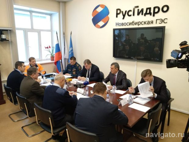 Готовимся к паводку 2018 года: Новосибирскую ГЭС посетил полпред