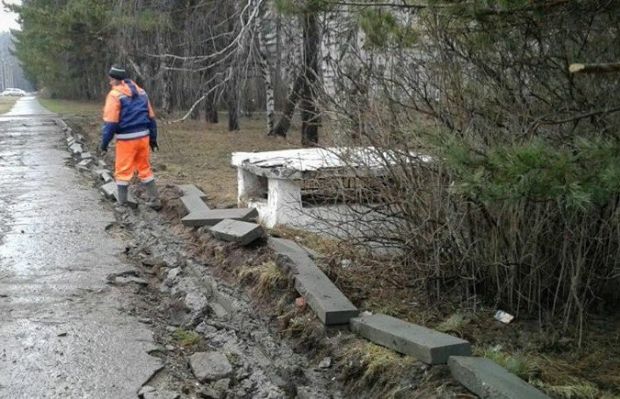В Советском районе отремонтируют тротуары на 4,5 миллиона рублей