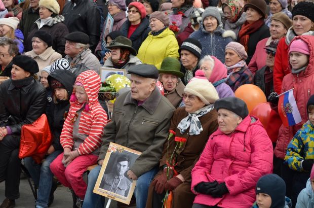 Вспоминая 9 Мая в Советском районе