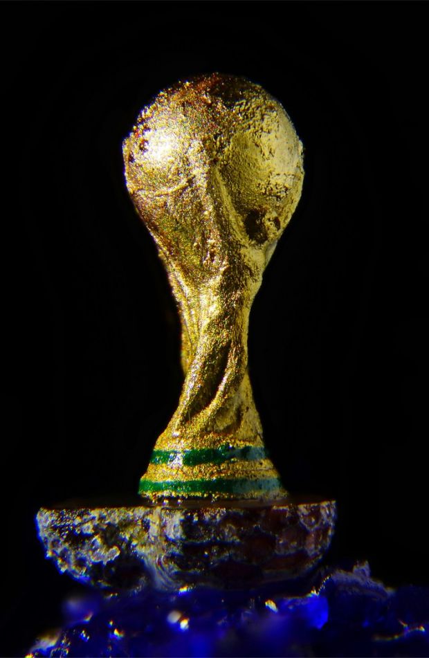 Кубок Чемпионата мира по футболу – на маковом зернышке