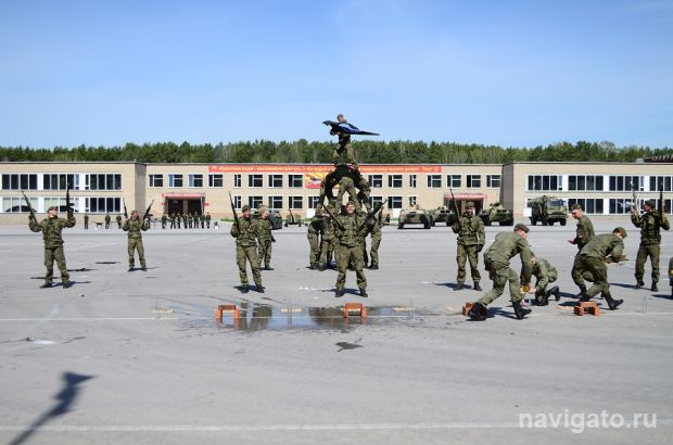 С днем рождения, Новосибирское высшее военное командное училище! (видео)