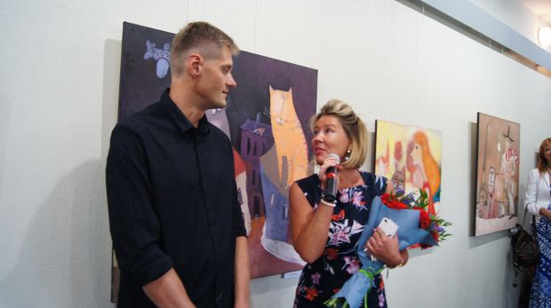 В Доме ученых открылась выставка художника из Академгородка