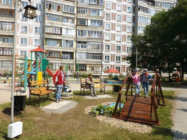 В городском конкурсе «Зеленый двор» победил Советский район