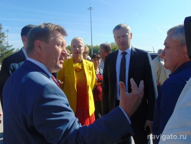 Андрей Травников работает в Советском районе