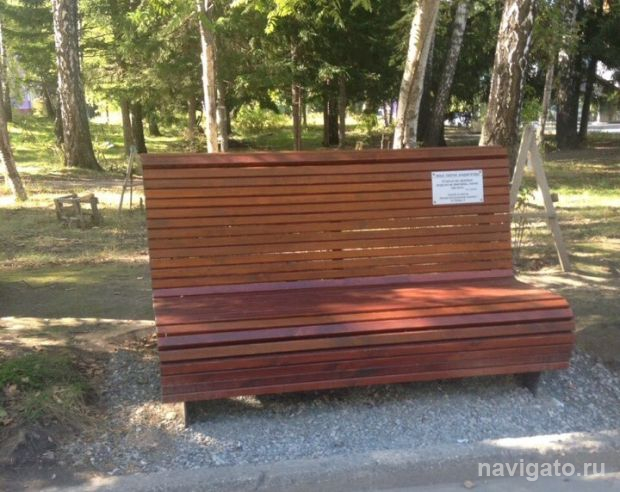 Наталья Пинус предлагает ставить в Академгородке умные лавочки