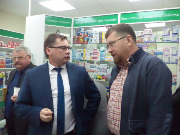 На Шлюзе открылась новая муниципальная аптека