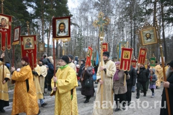 Из-за крестного хода в Академгородке сегодня перекроют дороги