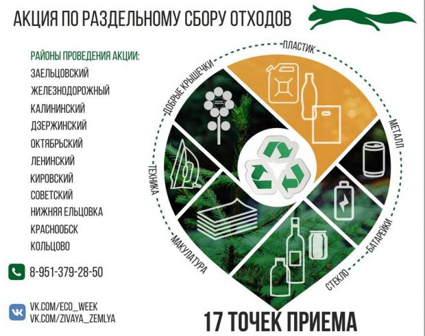 Первая в новом году акция «Зелёная белка» пройдет на следующей неделе