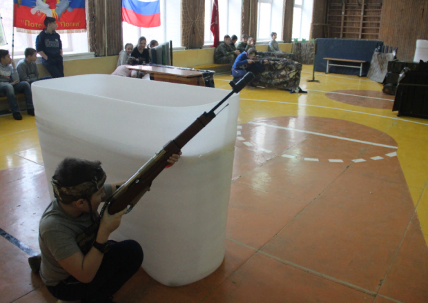 Ребята из Советского района победили в военно-патриотическом турнире