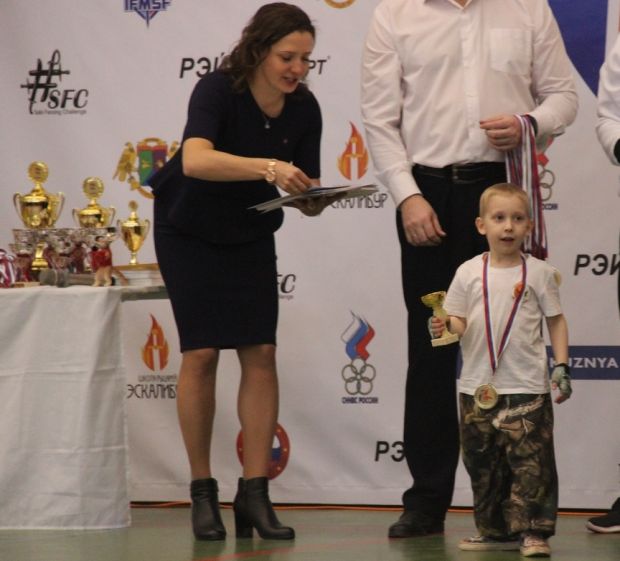 Иван Навальнев из Советского района в 5 лет стал чемпионом России