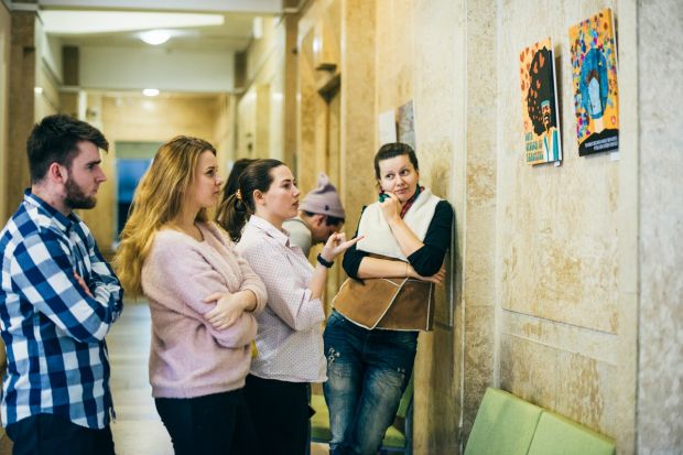 Выставка «Ниндзя против ненависти» открылась в Академгородке