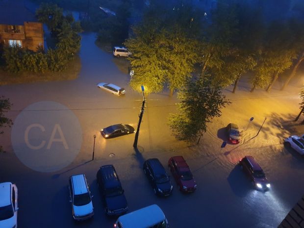 Дождевой рекорд побит в Советском районе