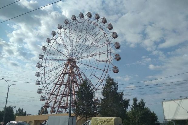 Самое высокое колесо обозрения за Уралом заработало в Новосибирске