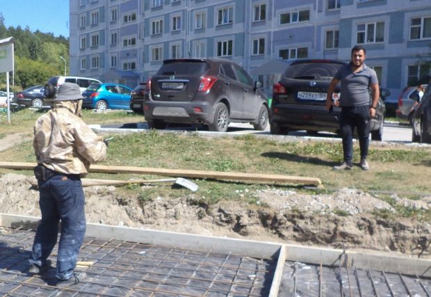 Когда закончат ремонт дворов в Нижней Ельцовке?