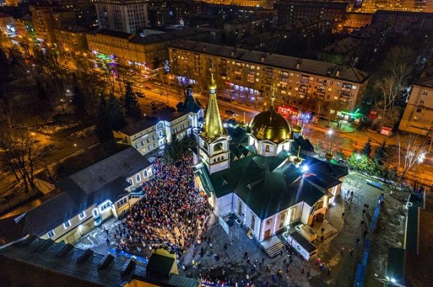 В Новосибирске готовятся отметить Рождество Христово