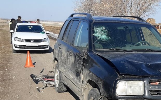 Первое ДТП с участием велосипедиста произошло в области