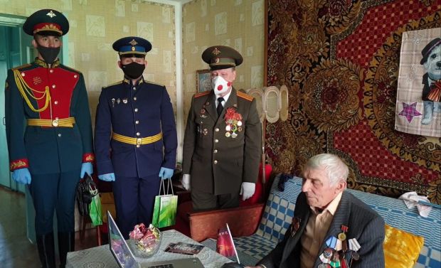 День Победы: героев чествовали в Советском районе, несмотря на пандемию