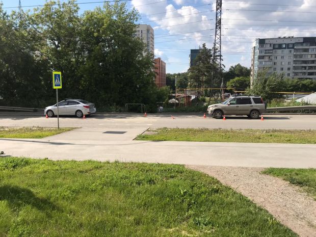 13-летнего подростка сбили на пешеходном переходе на Шлюзовой