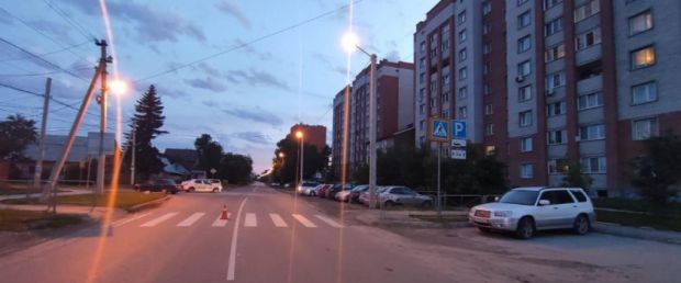 Водитель сбил ребенка в Бердске и скрылся