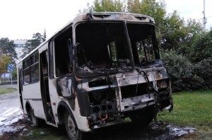 Пожары недели: квартира, дача, автобус и кафе горели в Советском районе