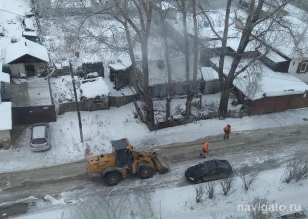 Почти 9,5 тысячи кубов снега вывезли в Советском районе