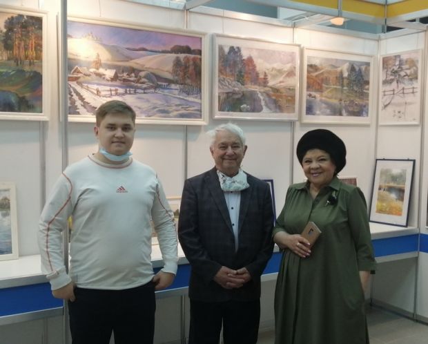 В Выставочном центре СО РАН открыта выставка архитектора Анатолия Кондратьева