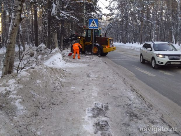 С каких улиц в Советском районе будут вывозить снег в выходные